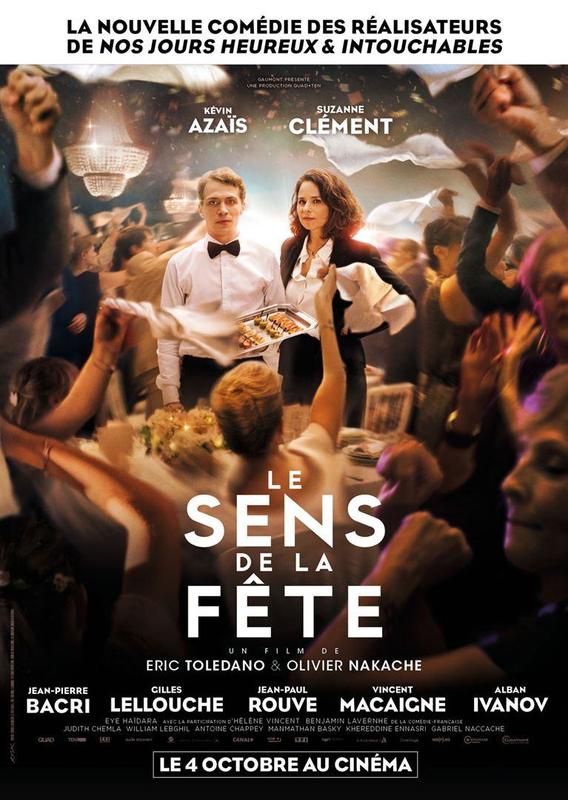 Affiche du film Le sens de la fête cr : allociné.fr