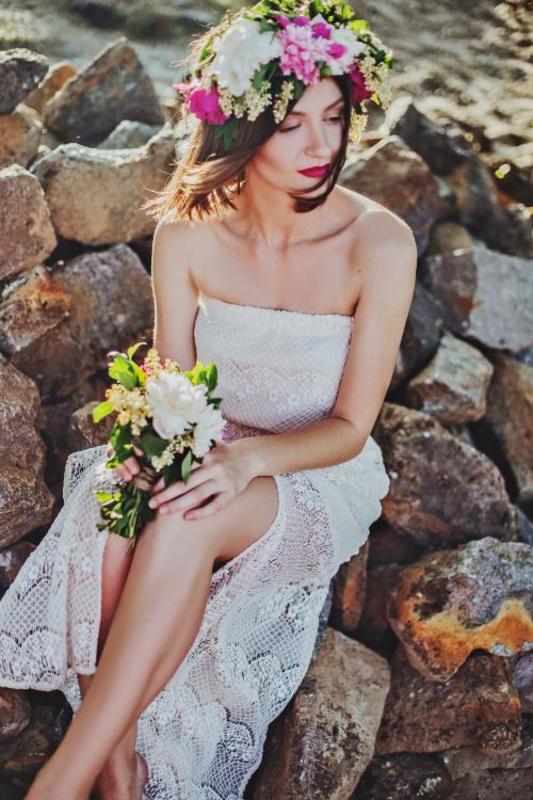 Photo mariage sur la plage - Mariage en Normandie