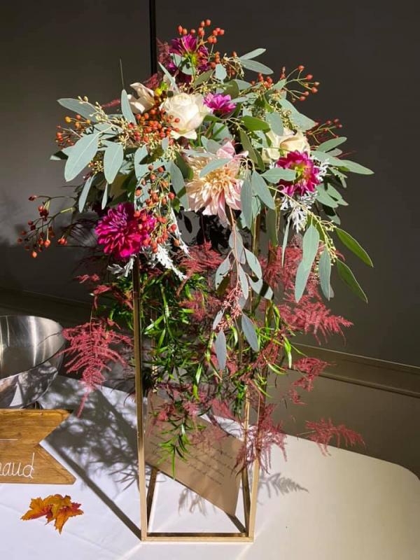 composition florale mariage atelier floral troarn