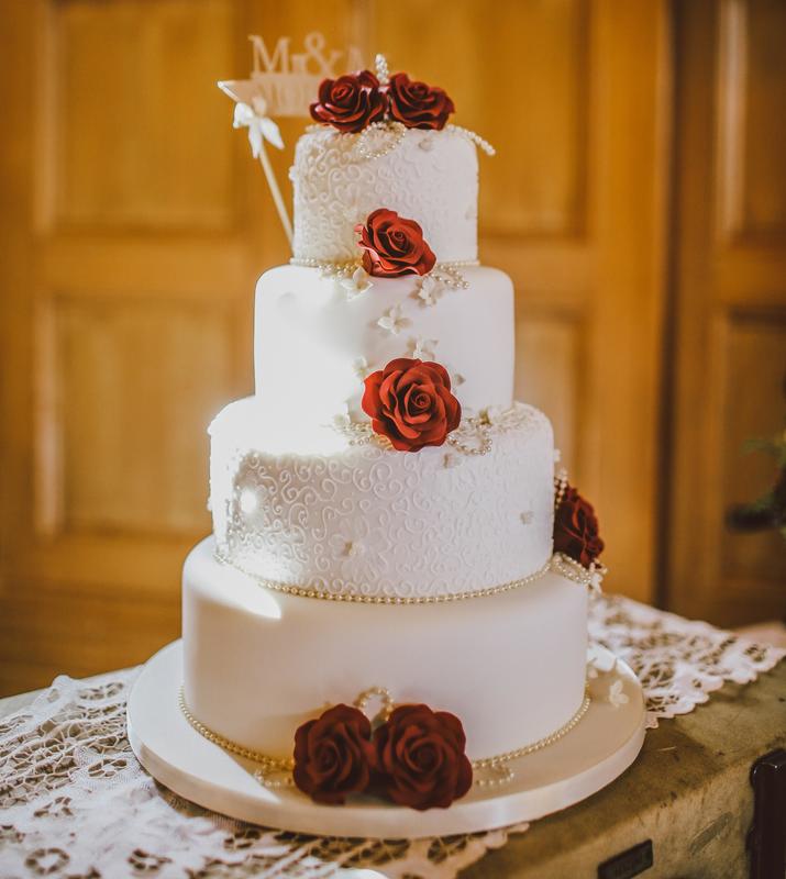 Pièce montée pour un mariage en Angleterre 