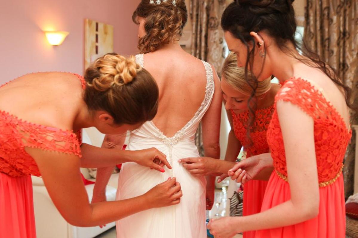 Mariage robes, bague, demoiselles d'honneur, cortège en Normandie