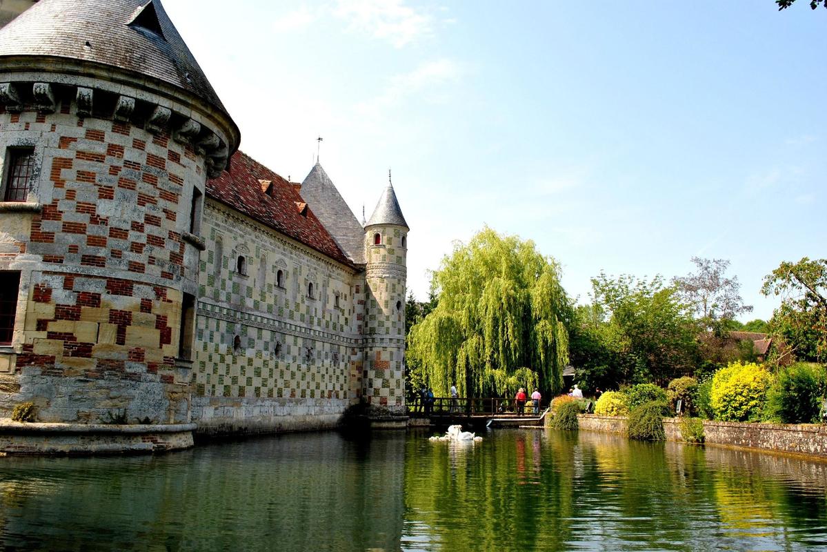 Photo d'un château en Normandie pour se marier