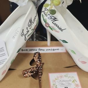 Création sur-mesure des chaussures pour votre mariage en Normandie - Mariage en Normandie Création sur-mesure des chaussures pour votre mariage en Normandie - Mariage en Normandie
