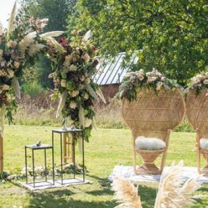 véritable coin de nature, chaleureux et convivial - Mariage en Normandie