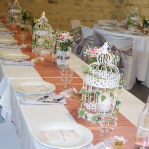 une décoration douce et champêtre pour un mariage  - Mariage en Normandie