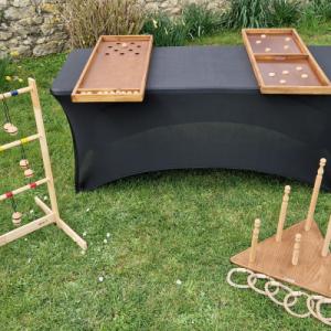 Location and Co loue des structures gonflables et jeux en bois pour tous vos évènements, mariages, anniversaires, dans la région de Ouistreham - Mariage en Normandie Location and Co loue des structures gonflables et jeux en bois pour tous vos évènements, mariages, anniversaires, dans la région de Ouistreham - Mariage en Normandie