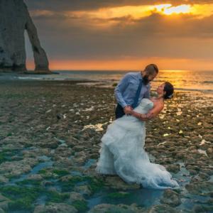 une superbe photo souvenir, mariage en normandie  - Mariage en Normandie