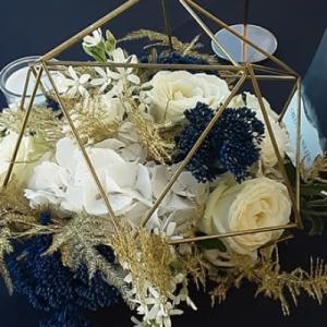 composition centre de table fleuri pour votre mariage en normandie par l'atelier floral troarn - Mariage en Normandie